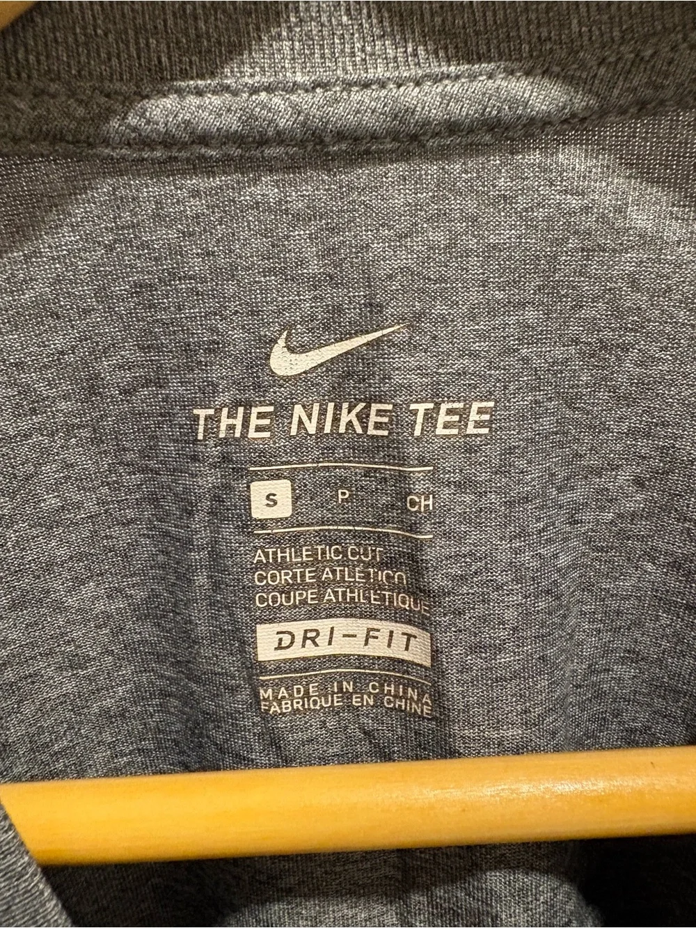 Nike Gray Muscle Tank with "my sweat shirt" Graphic - Picture 3 of 5